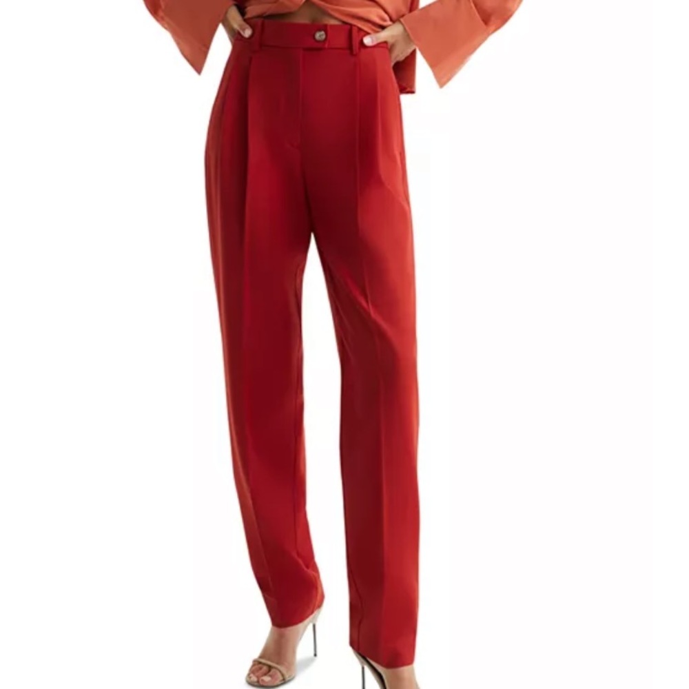 REISS Kamila Tapered Leg Pants - US 4